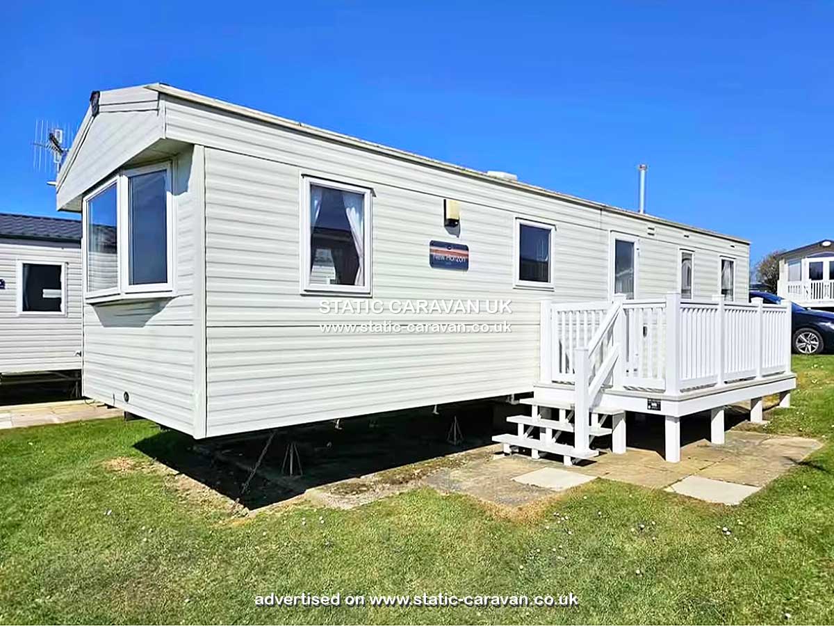 Caravan for hire Greenlands at Littlesea, Weymouth, Dorset
