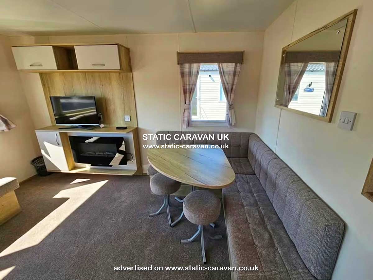 Caravan for hire Greenlands at Littlesea, Weymouth, Dorset