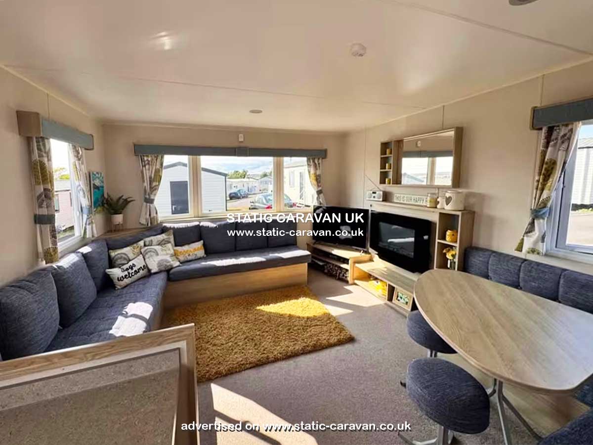 Caravan for hire Westacres  at Littlesea, Weymouth, Dorset