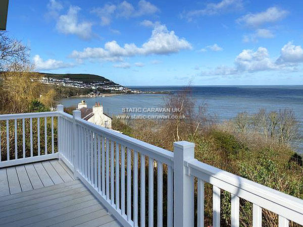 Caravan holiday rental Brecon 15 Haven Quay West SA45 9SE at Quay West, New Quay, Ceredigion, West Wales