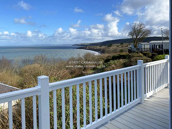 Caravan holiday rental Brecon 15 Haven Quay West SA45 9SE at Quay West, New Quay, Ceredigion, West Wales