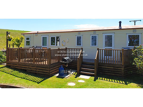 Caravan holiday rental Private Land at Garnedd Isaf, Rhosgoch, Isle of Anglesey, North Wales
