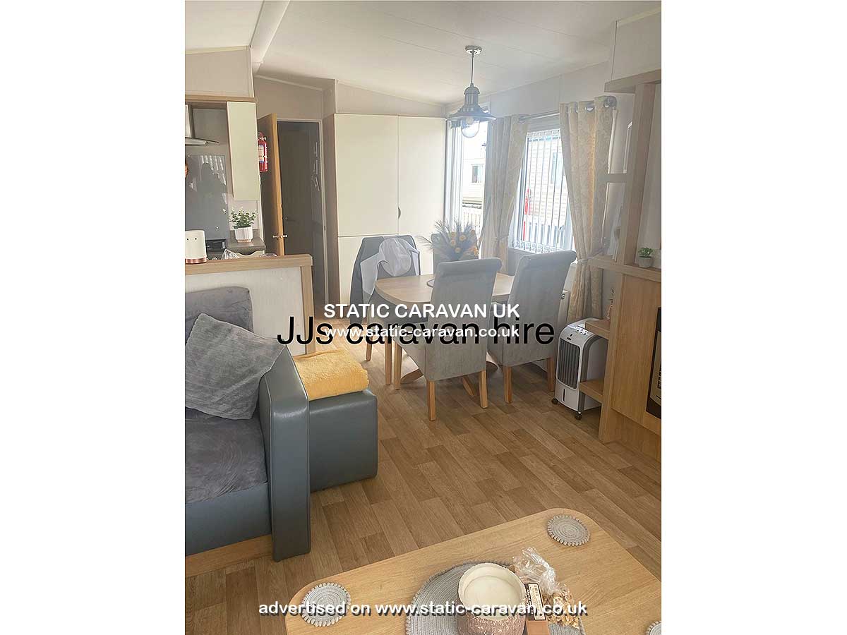 Caravan for hire Snowdon Summit at Lyons Sunnysands, Tal-y-bont, Barmouth, Gwynedd, West Wales