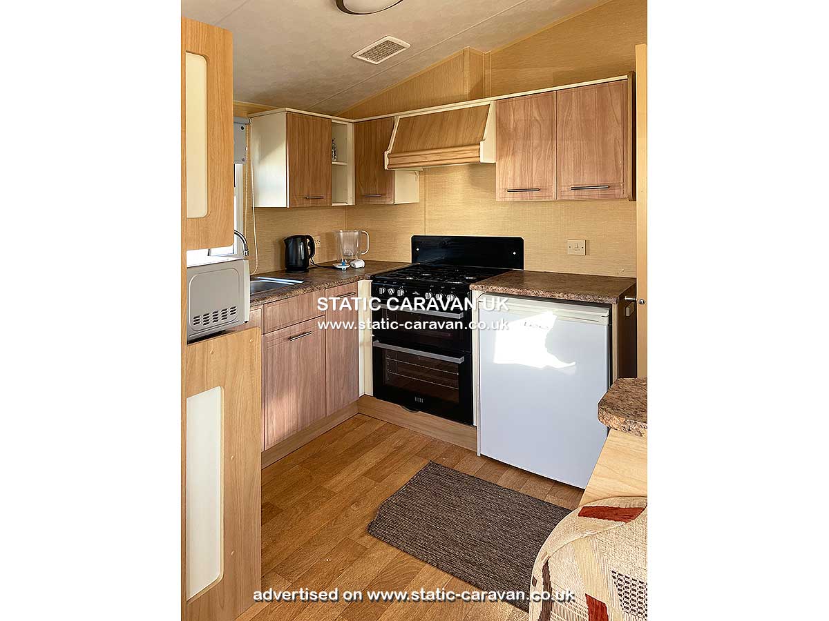 Caravan for hire 013 Cader Court at Lyons Sunnysands, Tal-y-bont, Barmouth, Gwynedd, West Wales