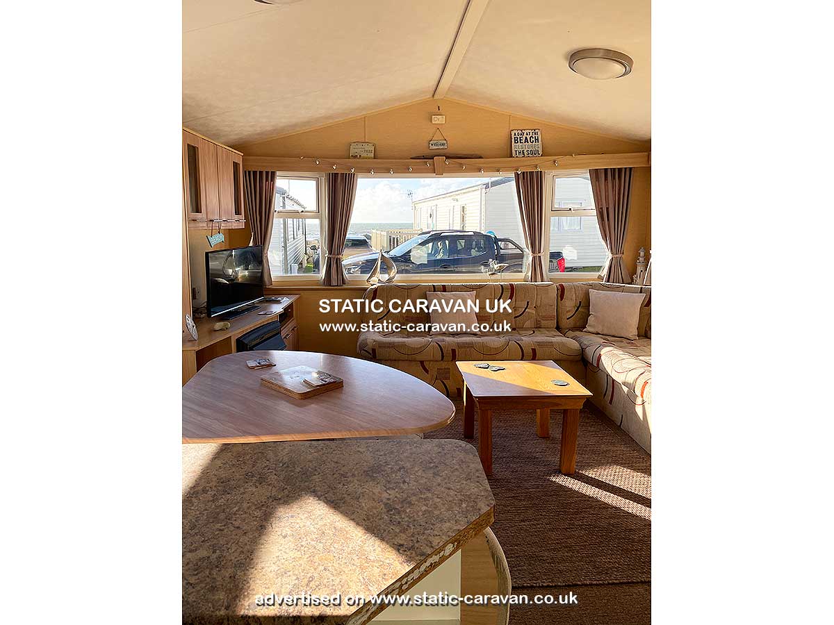 Caravan for hire 013 Cader Court at Lyons Sunnysands, Tal-y-bont, Barmouth, Gwynedd, West Wales