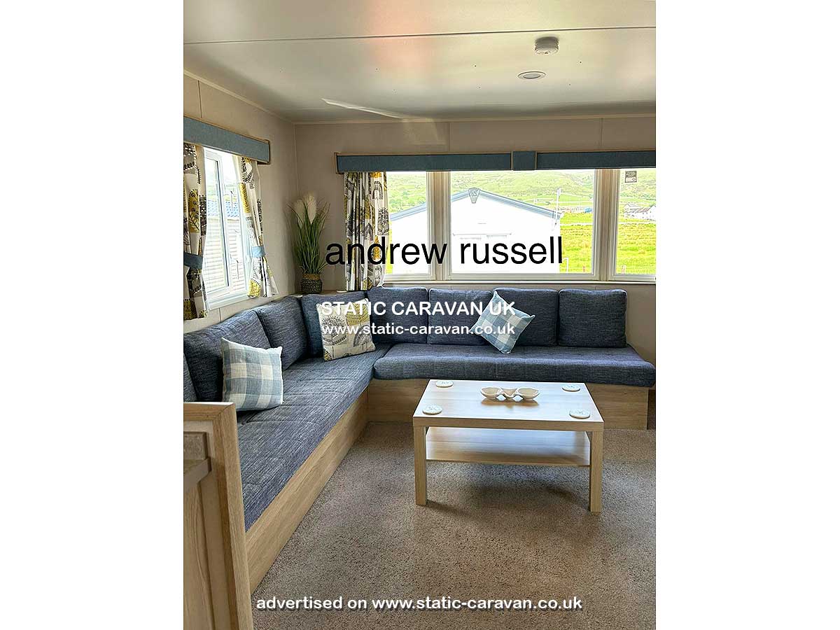 Static Caravan for hire at SS004, Lyons Sunnysands, Tal-y-bont, Barmouth, Gwynedd, West Wales