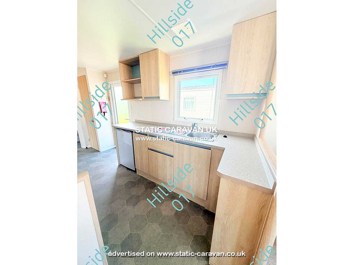 Caravan for hire Hillside 017 at Lyons Sunnysands, Tal-y-bont, Barmouth, Gwynedd, West Wales