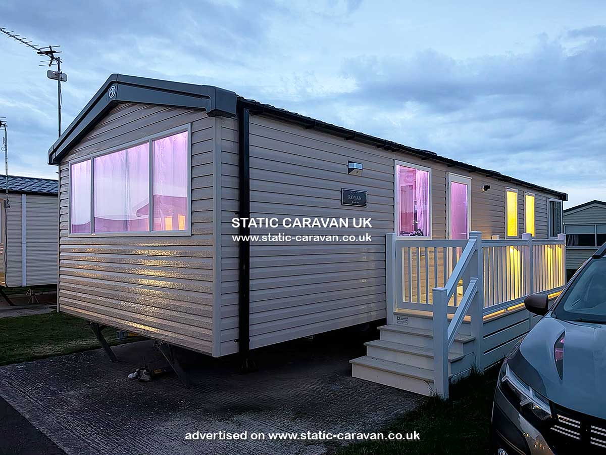 Static Caravan for hire at H28, Lyons Winkups, Towyn, Conwy, North Wales