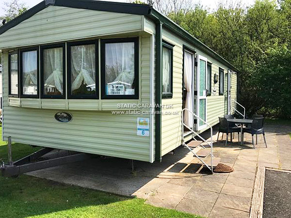 Caravan holiday rental Troon 6 at Haggerston Castle, Berwick Upon Tweed, Northumberland