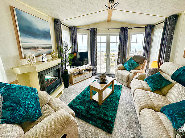 Caravan holiday rental 26 Traethgwyn Court, SA45 9SE at Quay West, New Quay, Ceredigion, West Wales
