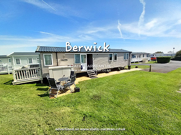 UK Private Static Caravan Holiday Hire at Berwick Holiday Centre, Berwick, Northumberland