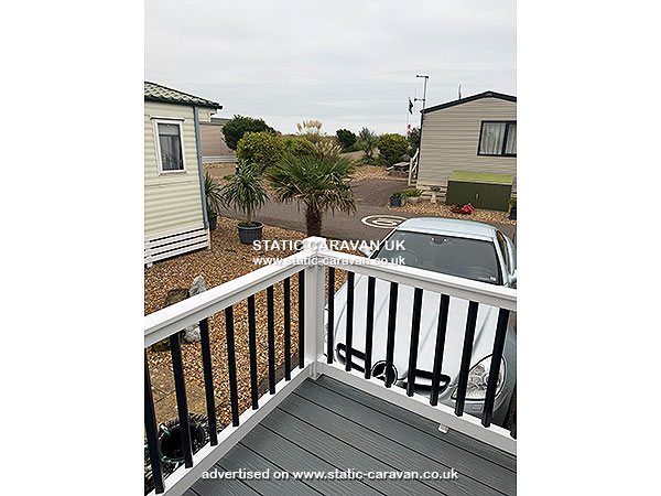 Caravan holiday rental Pevensey Bay Retreats No 11 Pebble Beach PB011 at Pevensey Bay, Nr Eastbourne, East Sussex