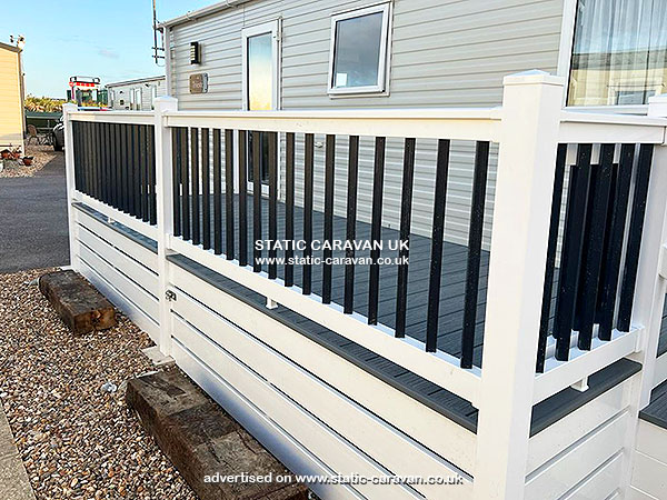 UK Private Static Caravan Holiday Hire at Pevensey Bay, Nr Eastbourne, East Sussex