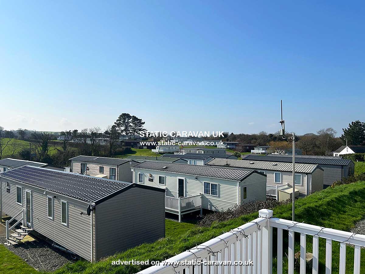Caravan holiday rental 46 at Moreton Farm Leisure Park, Saundersfoot, Nr Tenby, Pembrokeshire, South Wales