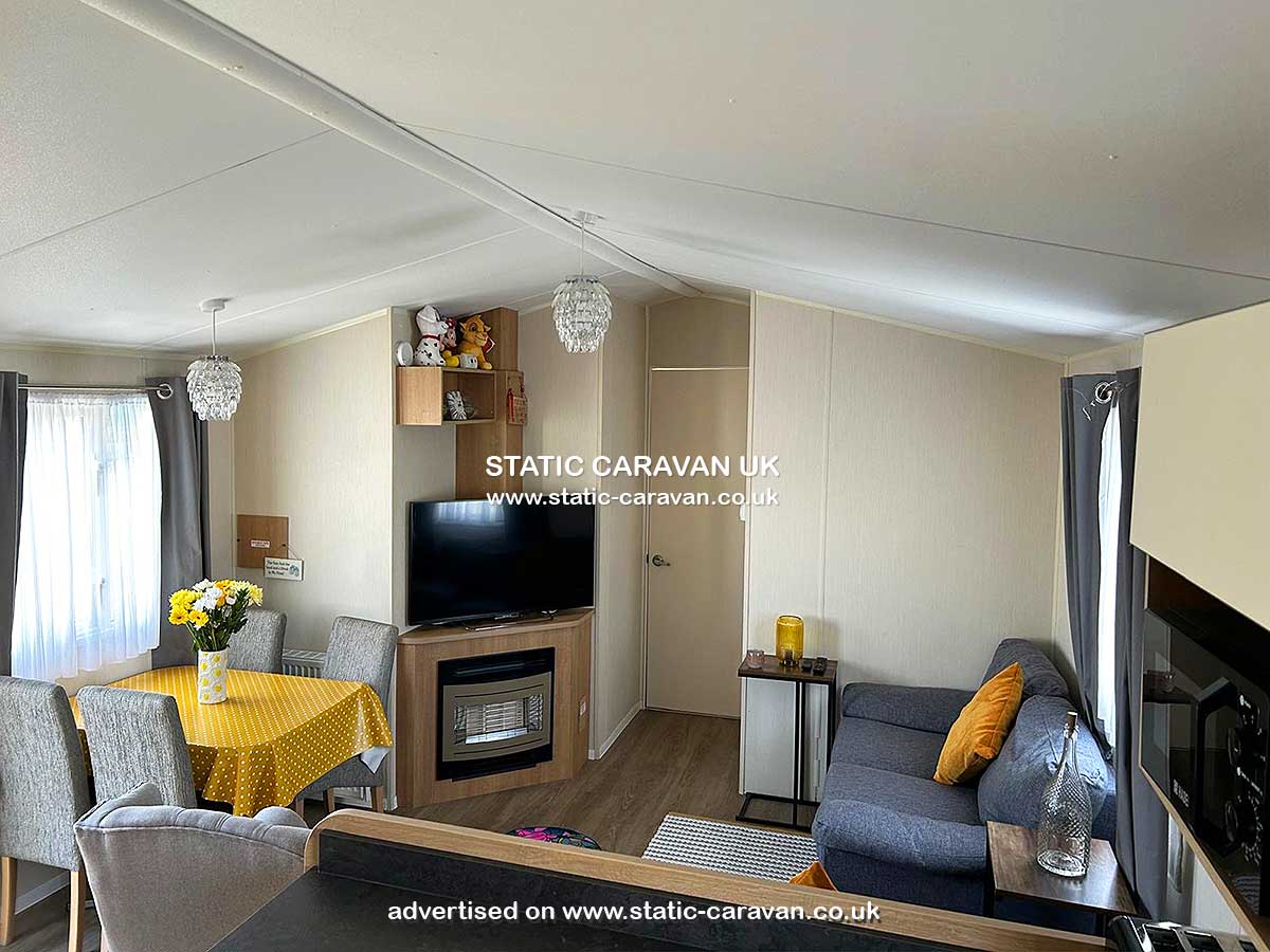 Caravan for hire 46 at Moreton Farm Leisure Park, Saundersfoot, Nr Tenby, Pembrokeshire, South Wales