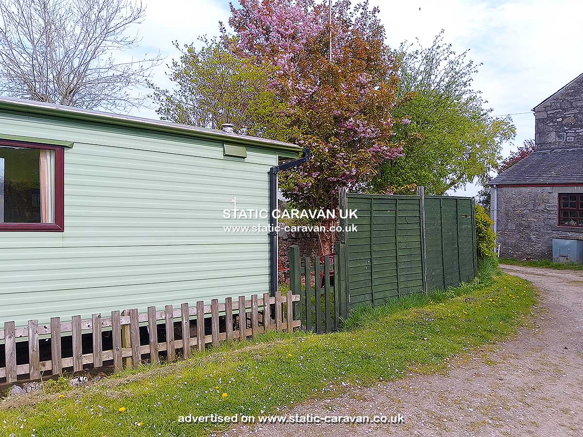 Caravan for hire Caravan 1 at New House Farm, Yealand Redmayne, Carnforth, Lancashire