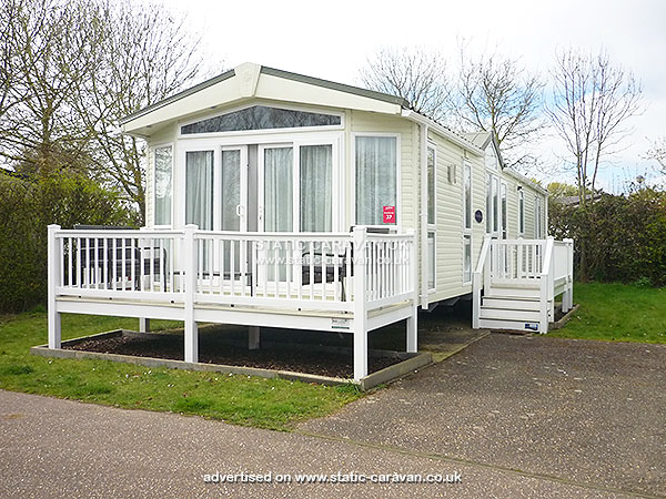 Caravan holiday rental Broadlands at Caister on Sea, Great Yarmouth, Norfolk