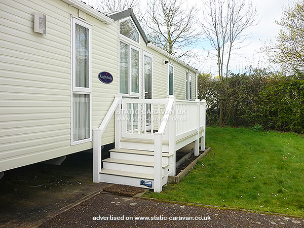 Caravan holiday rental Broadlands at Caister on Sea, Great Yarmouth, Norfolk