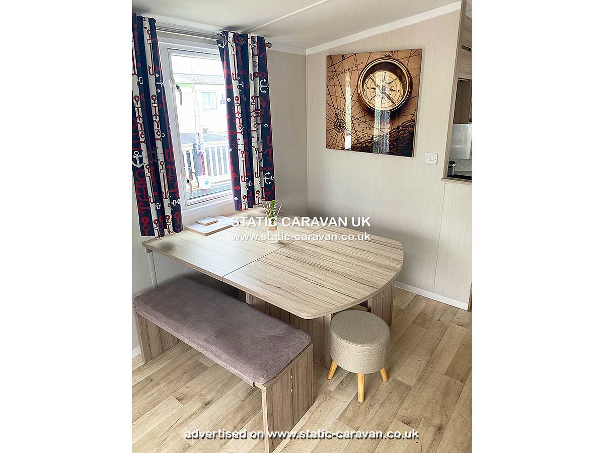Static Caravan for hire at SS01/166, Sunnysands, Talybont, Barmouth, Gwynedd, West Wales