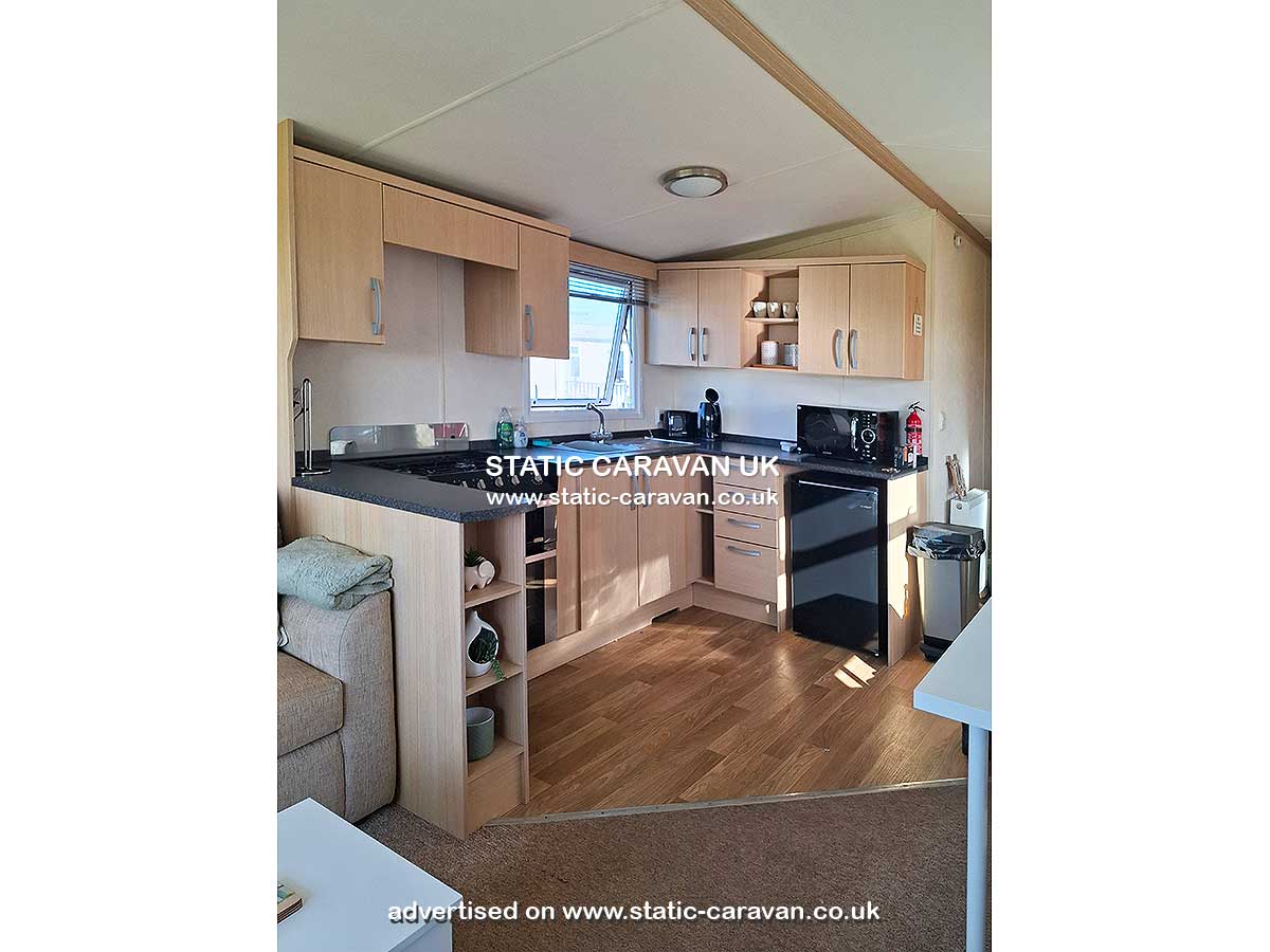 Caravan for hire Falmouth 14 at Liskey Hill, Perranporth, Cornwall