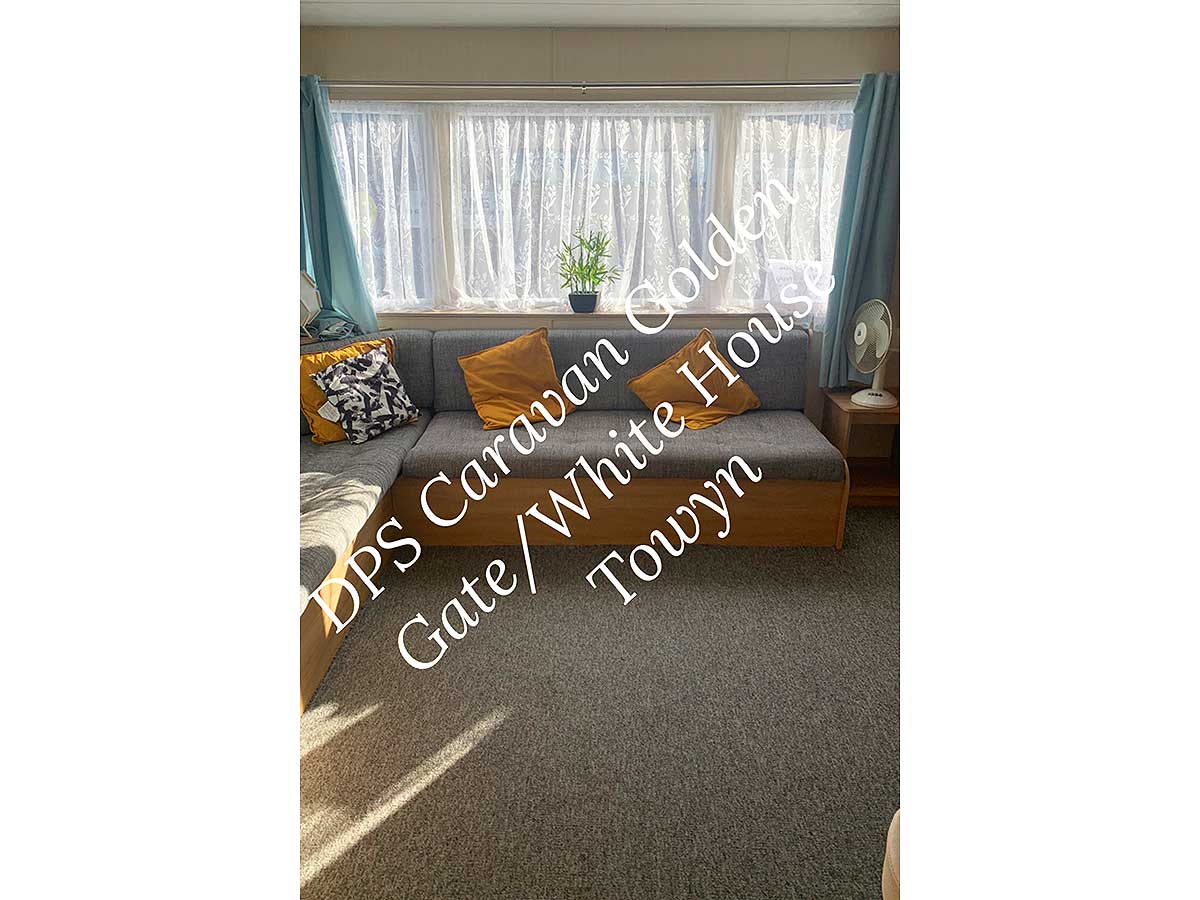 Caravan holiday rental DPS caravan 402 at Seldons Golden Gate, Towyn, Conwy, North Wales