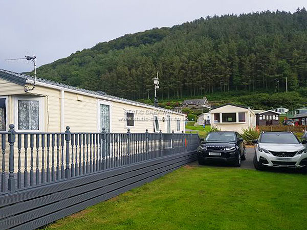 Caravan holiday rental T26 at Clarach Bay, Aberystwyth, Ceredigion, West Wales