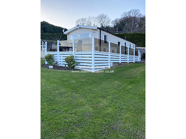 Caravan for hire S10 at Penrhyn Hall Farm, Llandudno, Conwy, North Wales