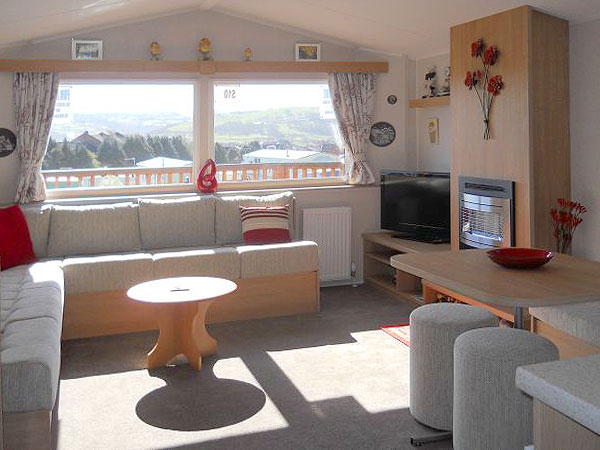 Caravan for hire S10 at Penrhyn Hall Farm, Llandudno, Conwy, North Wales