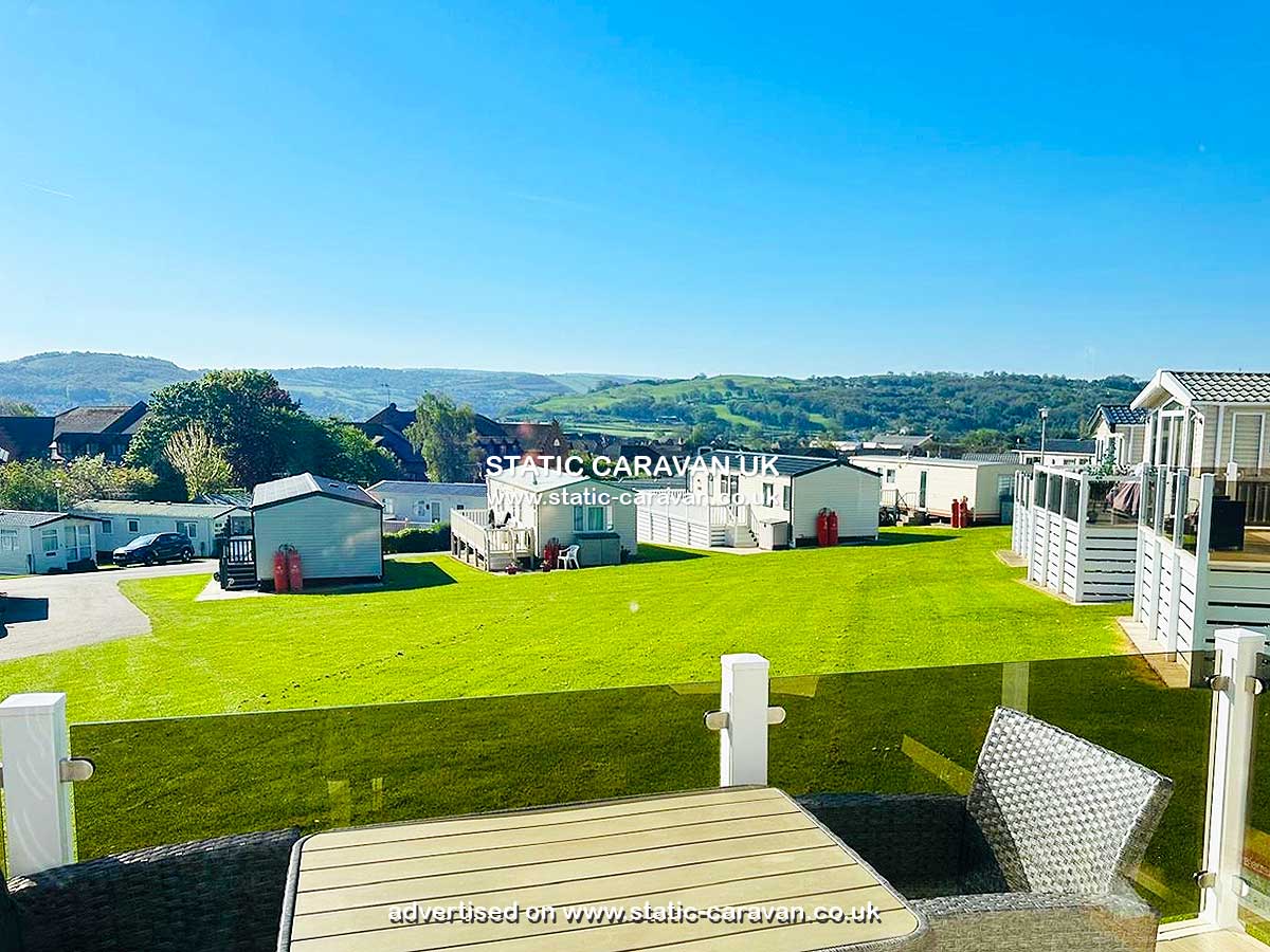 Caravan for hire S10 at Penrhyn Hall Farm, Llandudno, Conwy, North Wales