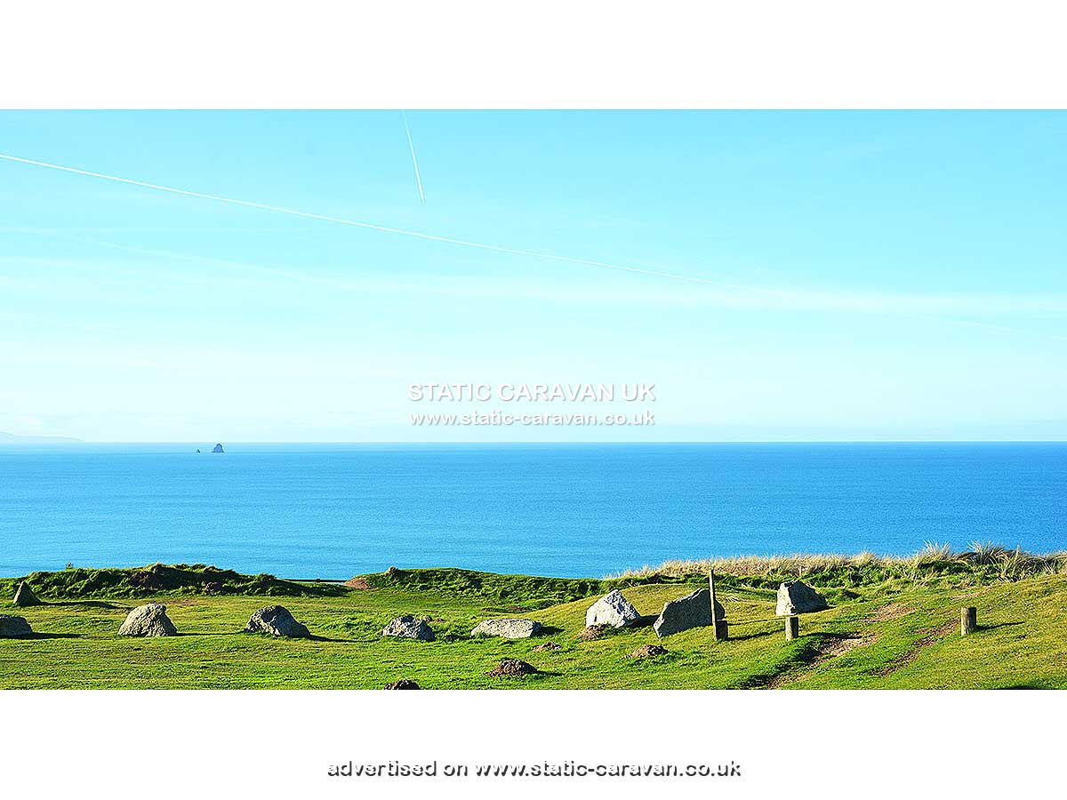Caravan for hire 554 Pentreath View at Perran Sands, Perranporth, Cornwall