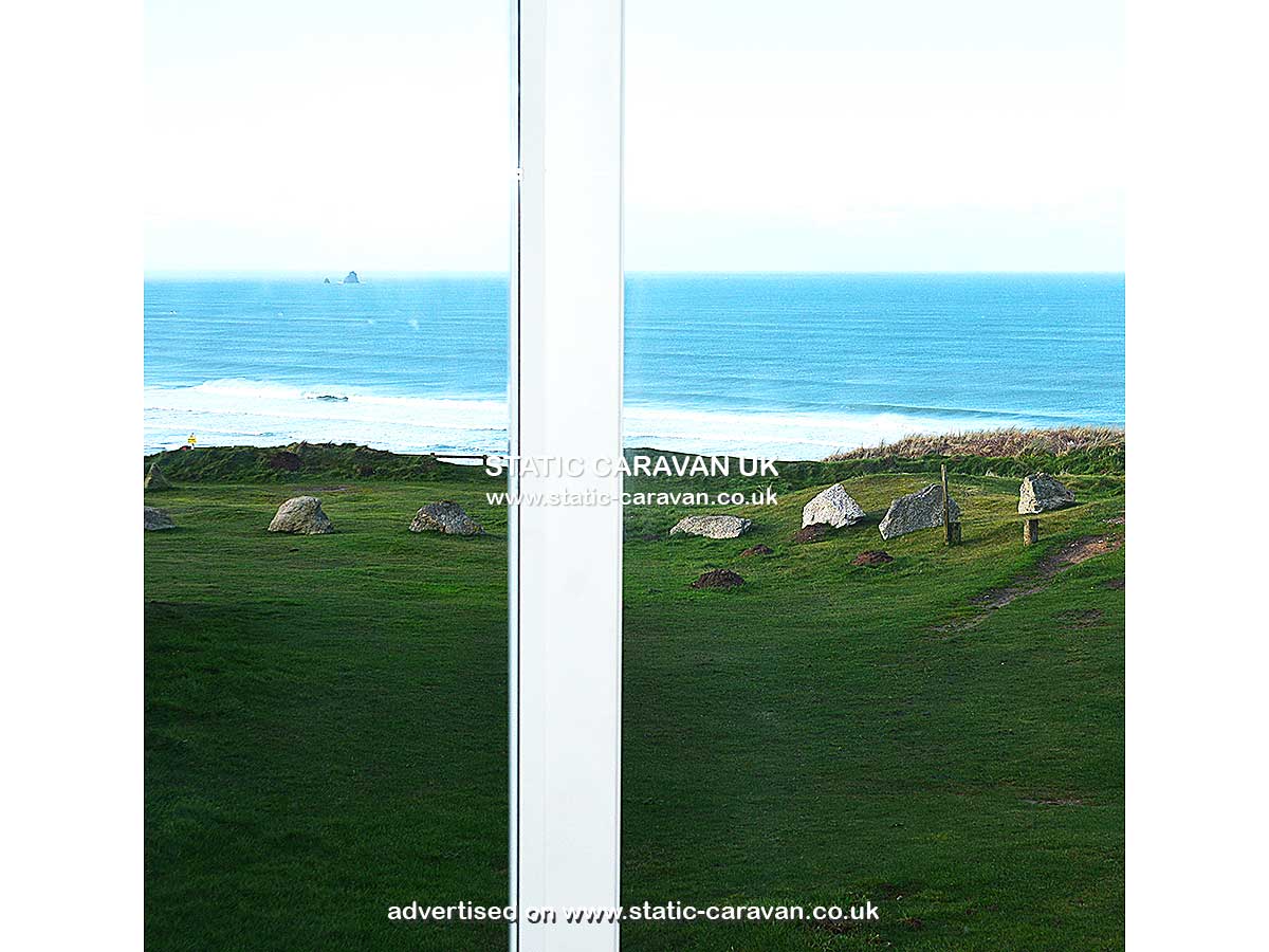 Caravan for hire 554 Pentreath View at Perran Sands, Perranporth, Cornwall