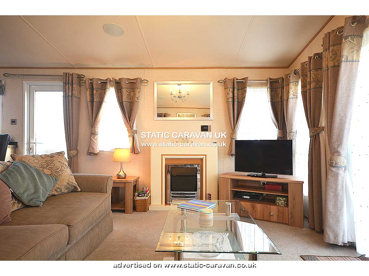 Caravan for hire 457 Pentreath View at Perran Sands, Perranporth, Cornwall