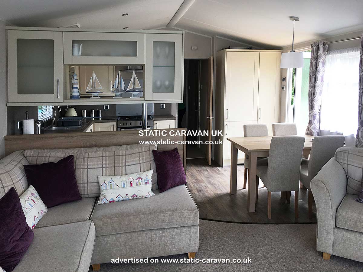 Caravan for hire Merlin at Pinewoods, Wells-next-the-sea, Norfolk