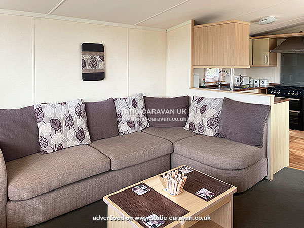 Caravan holiday rental Greenlands at Littlesea, Weymouth, Dorset