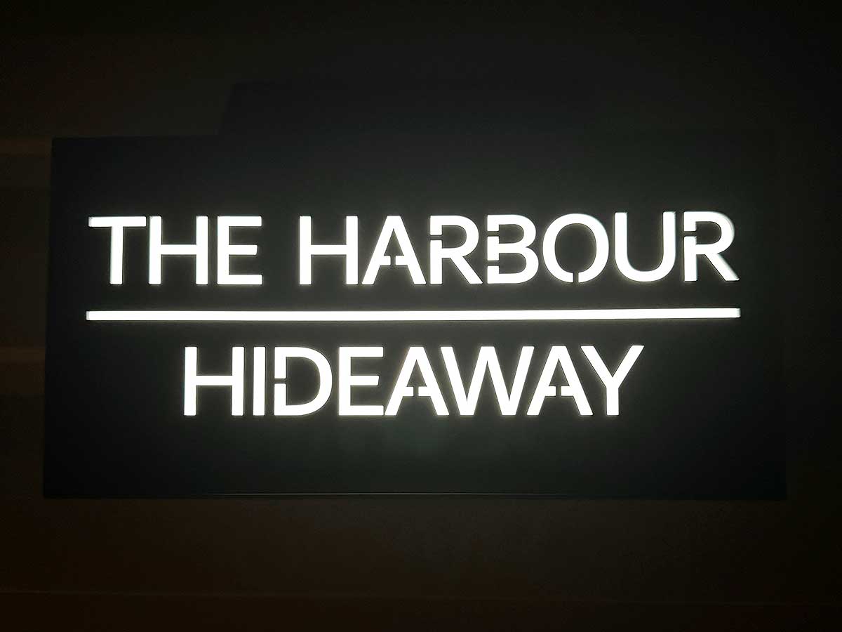 Caravan for hire Cardigan 35 at Quay West, New Quay, Ceredigion, West Wales