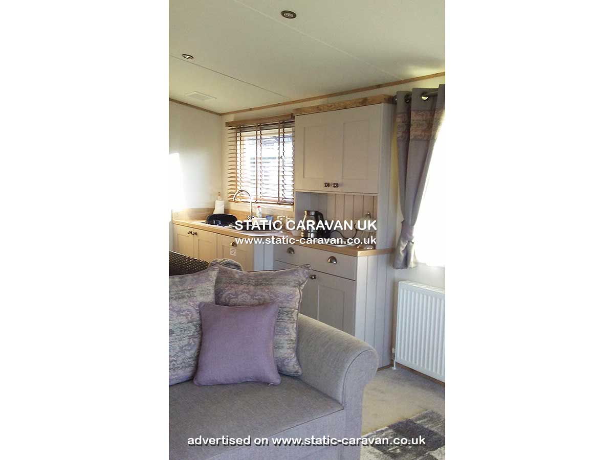 Caravan for hire Hengell 65 at Quay West, New Quay, Ceredigion, West Wales