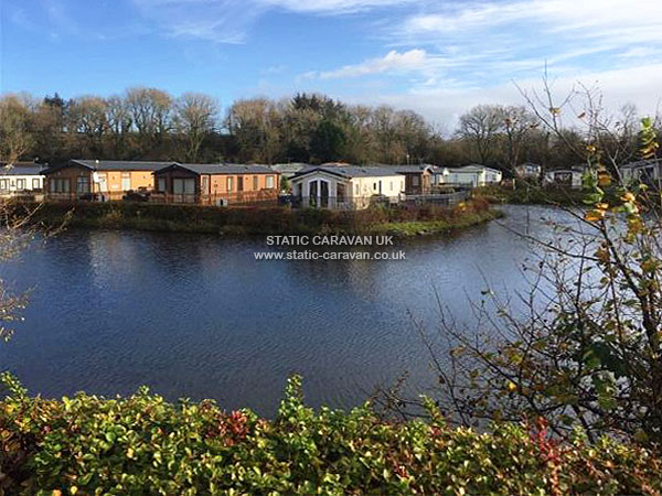 Static Caravan for hire at Ten Lakeview, Woodland Vale, Nr Narberth, Pembrokeshire, South Wales