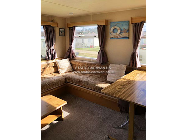 UK Private Static Caravan Holiday Hire at The Gap, East Runton, Cromer, Norfolk