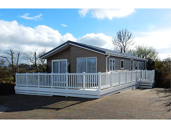 Caravan holiday rental The Lodge at Bodafon Park, Benllech, Isle of Anglesey, North Wales