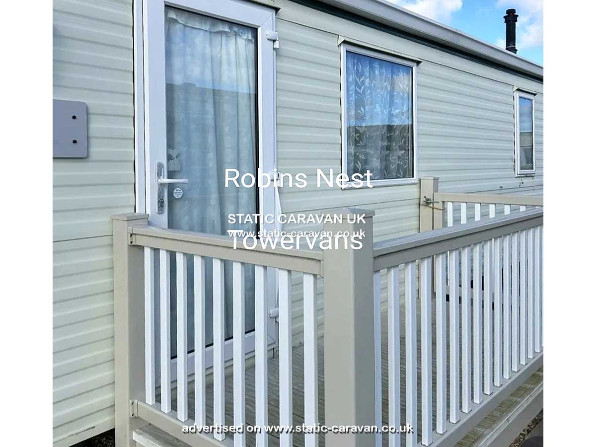 Caravan holiday rental B9 at Towervans Holiday Park, Mablethorpe, Lincolnshire