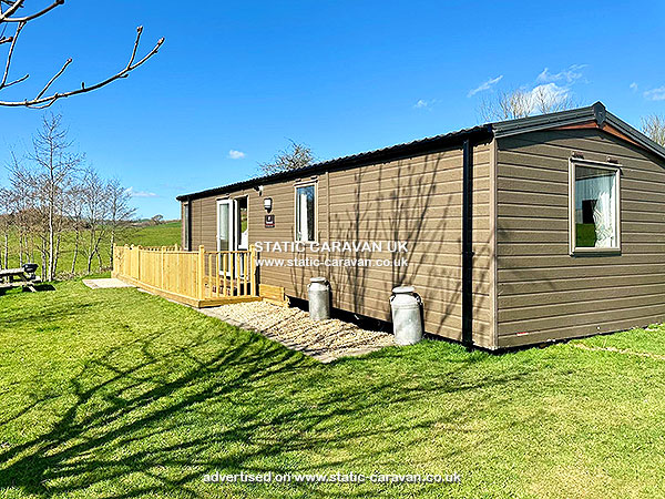 Caravan holiday rental Fallow at Pomice Farm, Bridport, Dorset