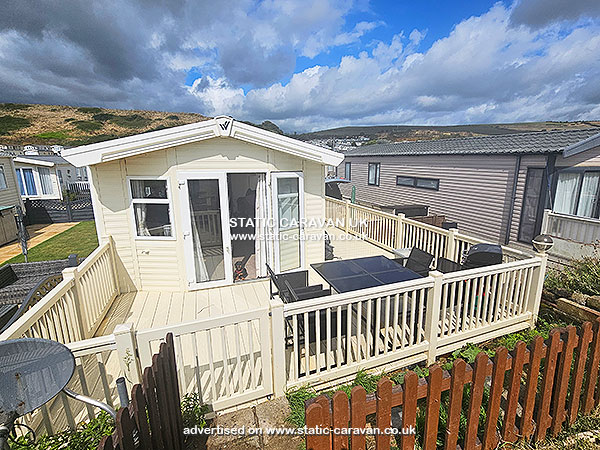 Caravan holiday rental A17 at Freshwater Beach, Bridport, Dorset