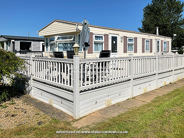 Static Caravan for hire at Beeches 19, Southview, Skegness, Lincolnshire