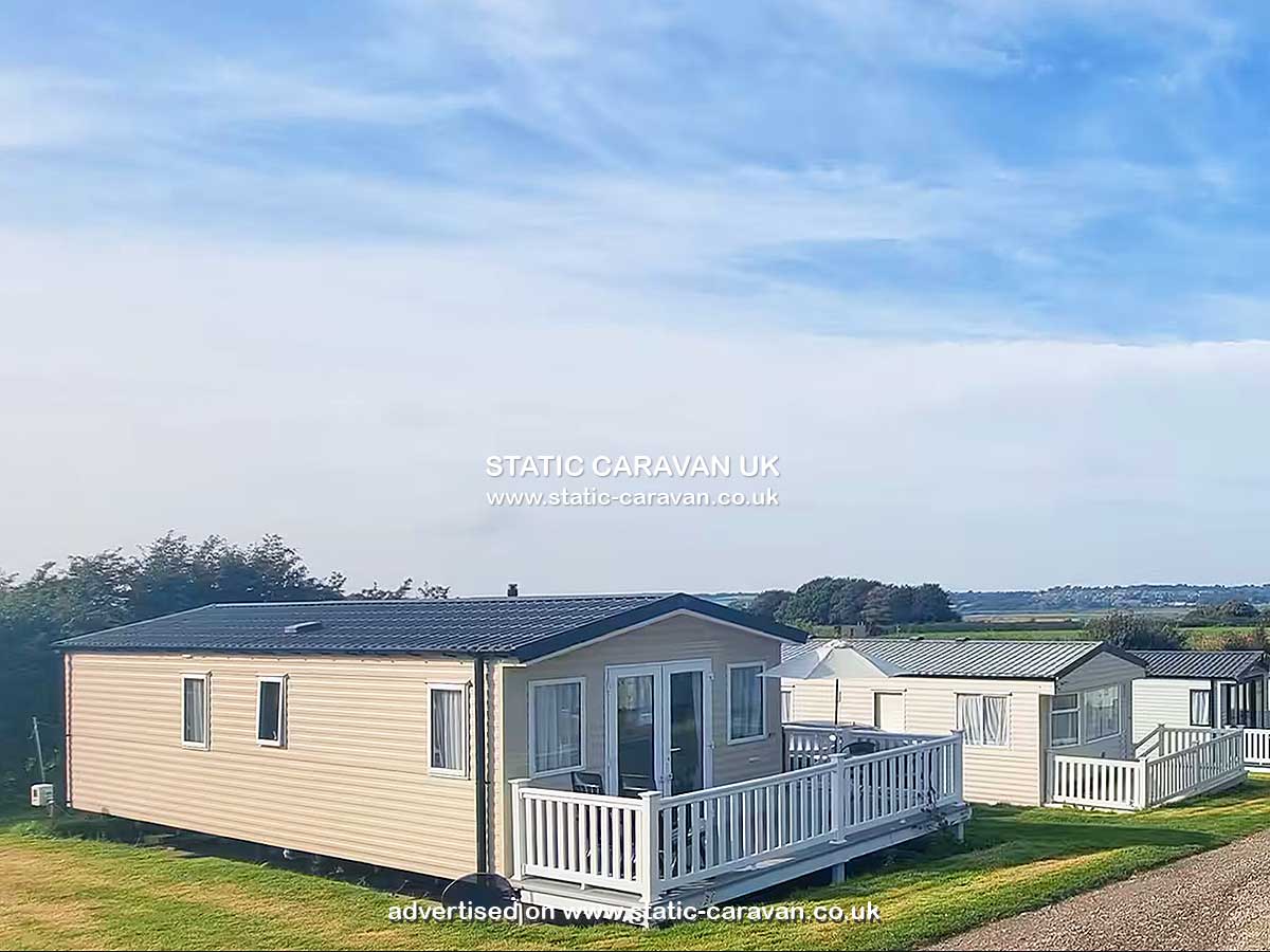 Static Caravan for hire at W77, Sandhills, Bembridge, Isle of Wight