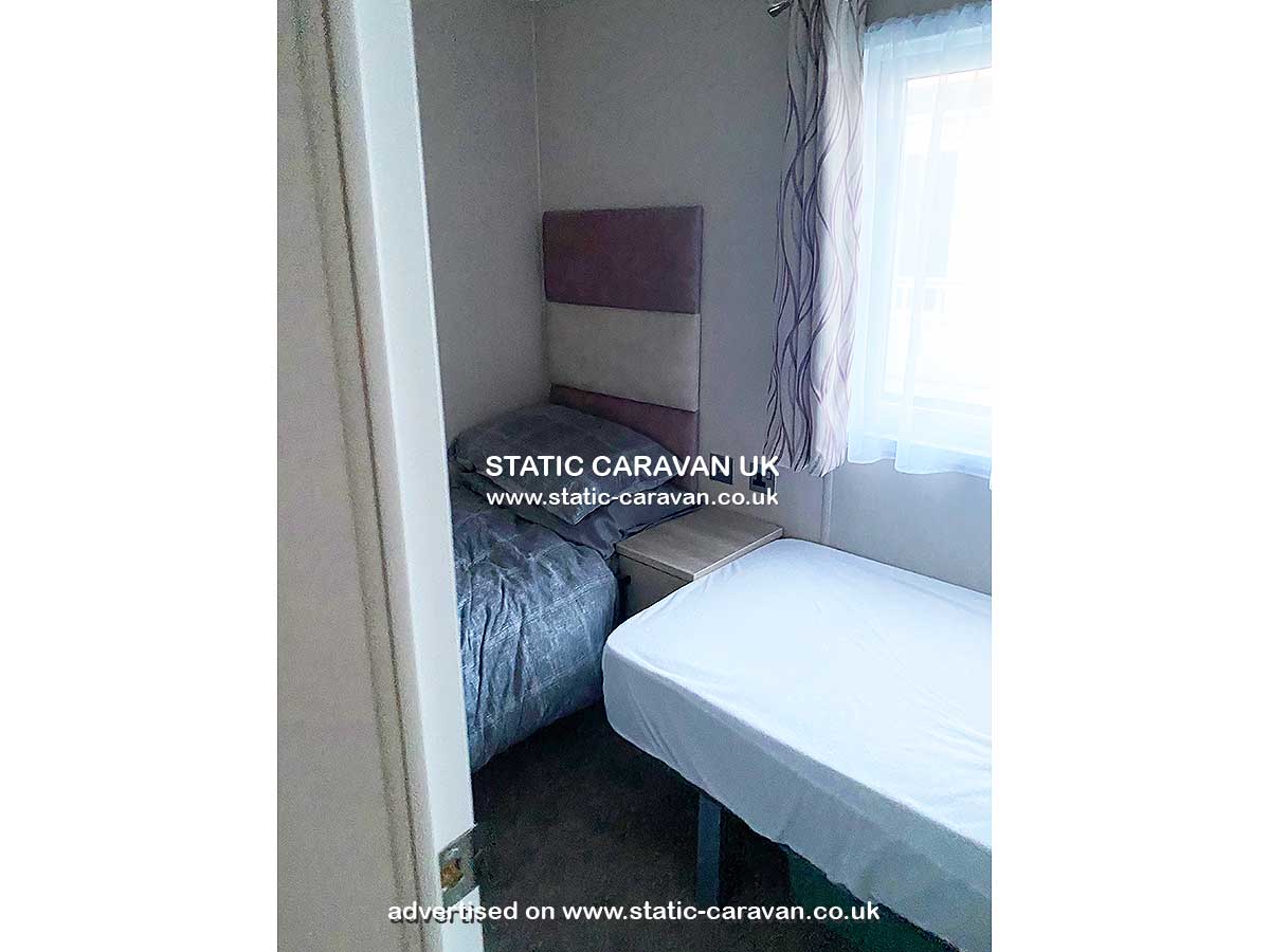 Caravan for hire Clipper at Seashore, Great Yarmouth, Norfolk