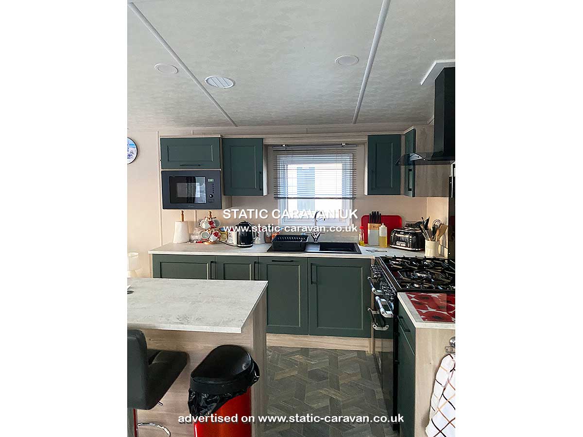 Caravan for hire Clipper at Seashore, Great Yarmouth, Norfolk