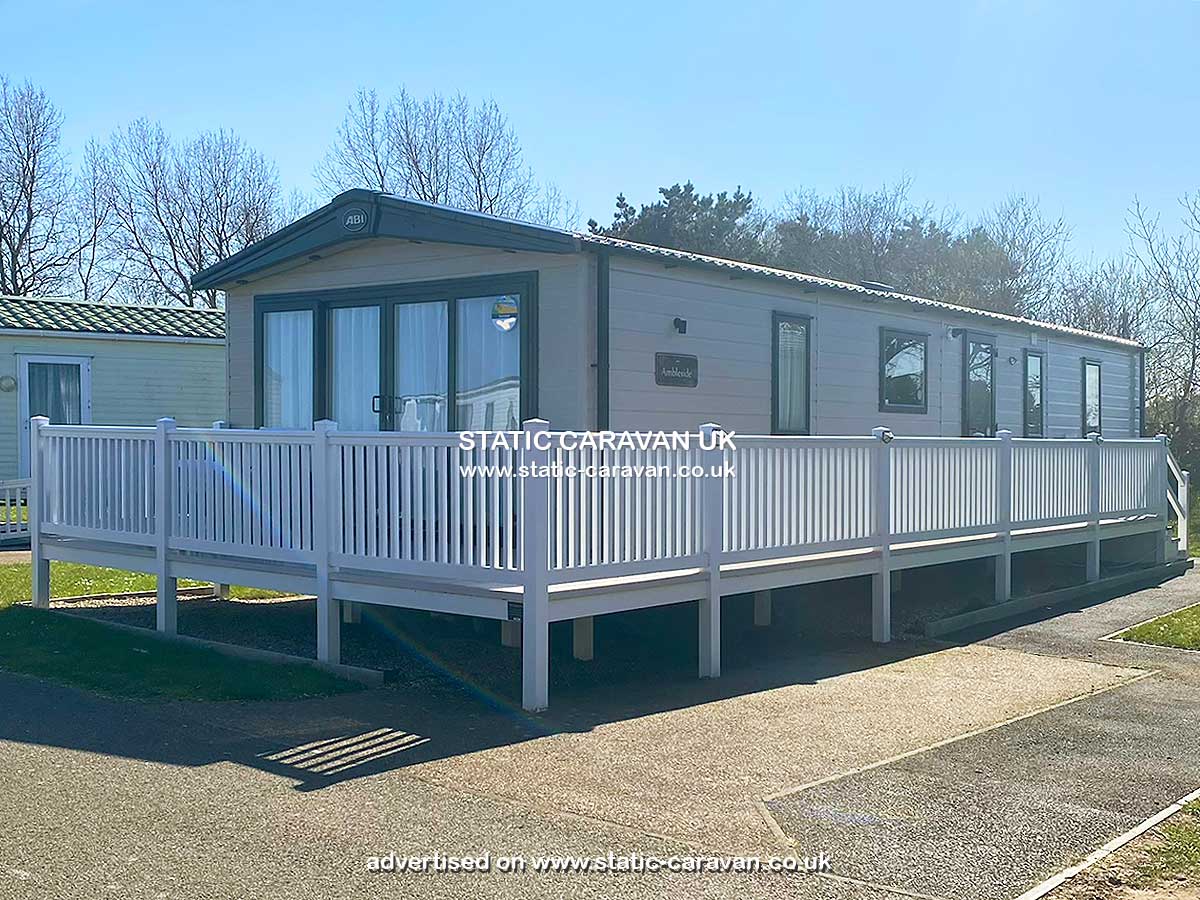 Static Caravan for hire at Seaview, Seashore, Great Yarmouth, Norfolk