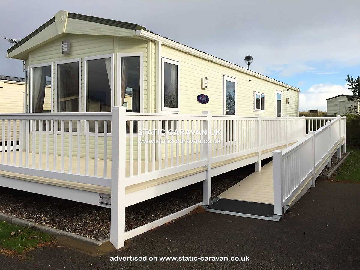 Static Caravan for hire at The Oasis - Herring - Disabled Ramp - Dog Friendly, Seashore, Great Yarmouth, Norfolk