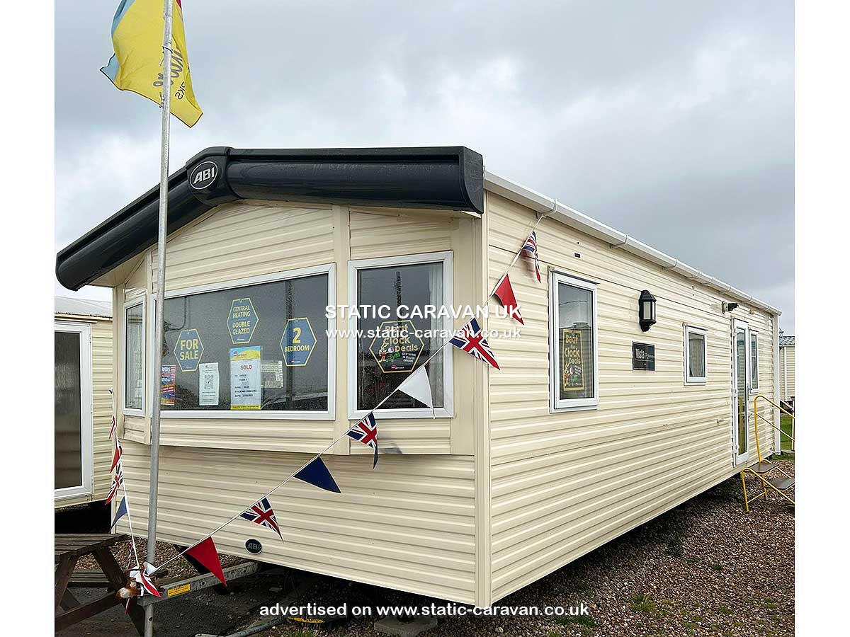 Caravan for hire Seaview 25 at Seaview, Ingoldmells, Skegness, Lincolnshire