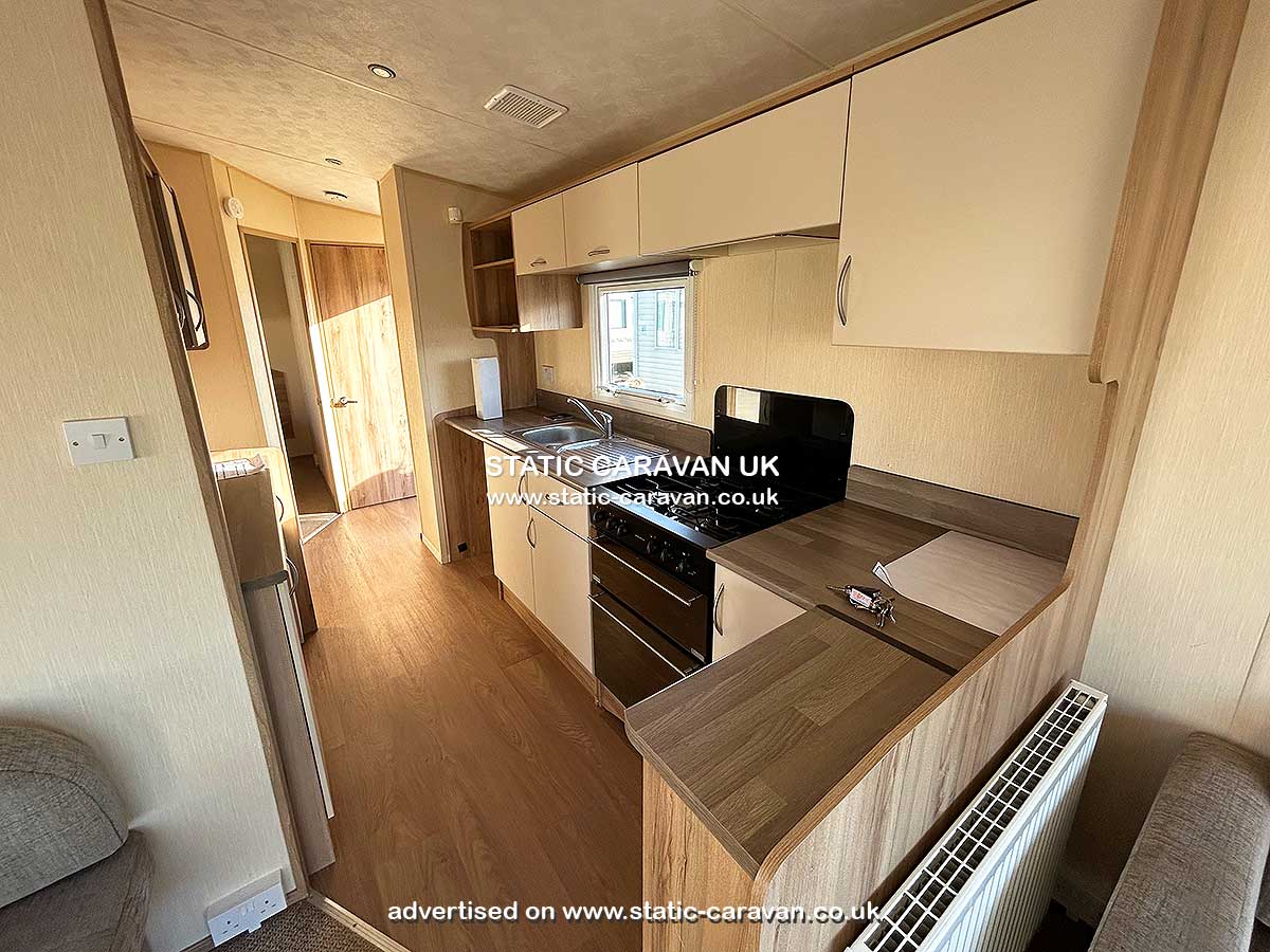 Caravan for hire Seaview 25 at Seaview, Ingoldmells, Skegness, Lincolnshire